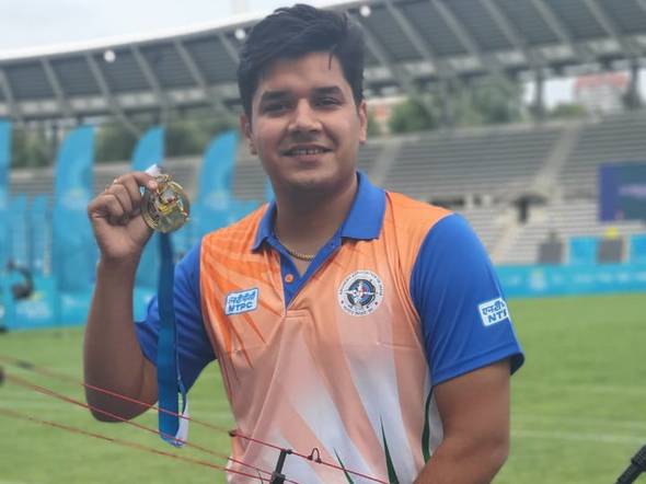 Abhishek Verma wins Gold medal in Archery World Cup